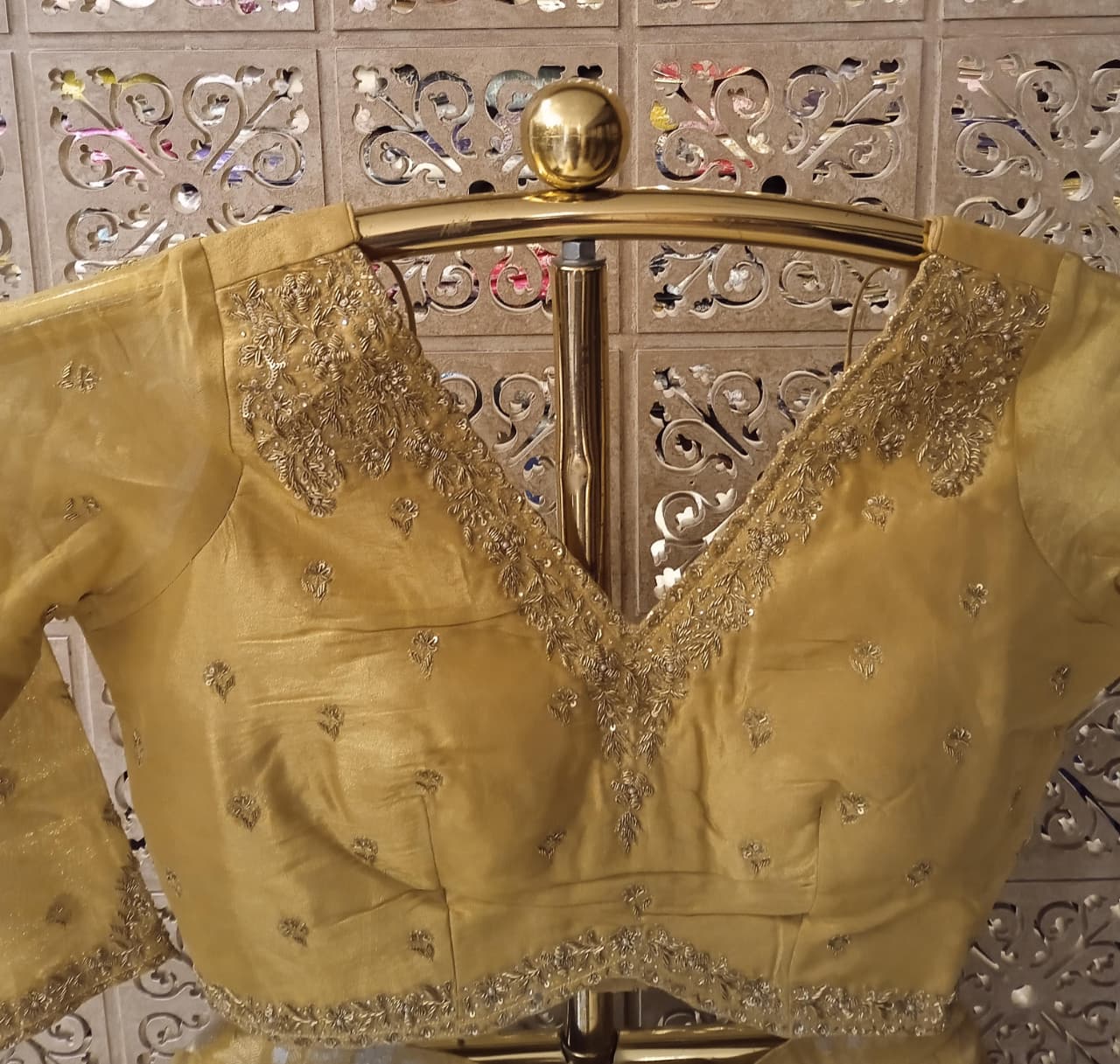 Haldi Mehndi Sangeet & Party Wear Banarasi Lehenga Choli