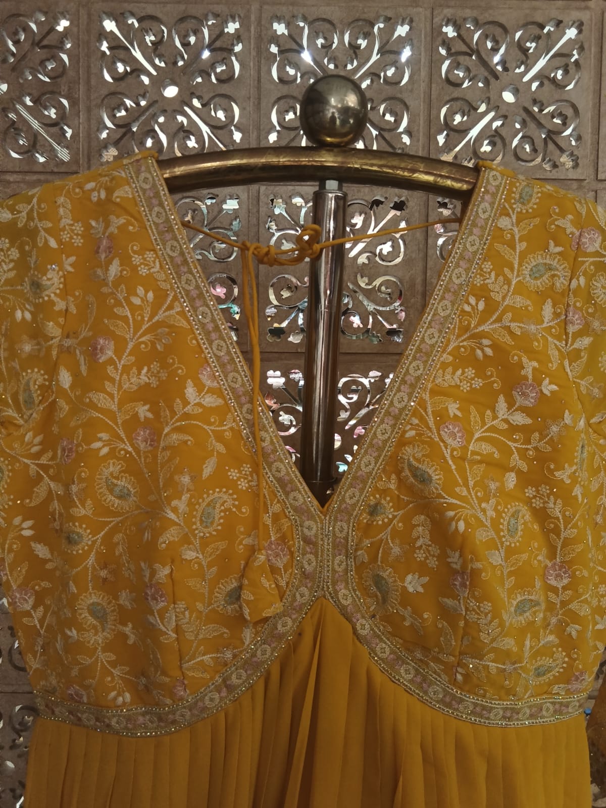 Haldi, Sangeet & Party Wear Floor Length Suit