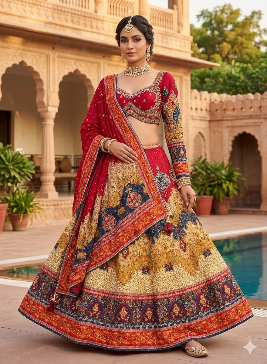 Party Wear, Functional, Festive & Brides Maid Lehenga Choli