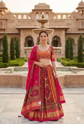 Festival, Wedding, Party Wear & Traditional Lehenga Choli
