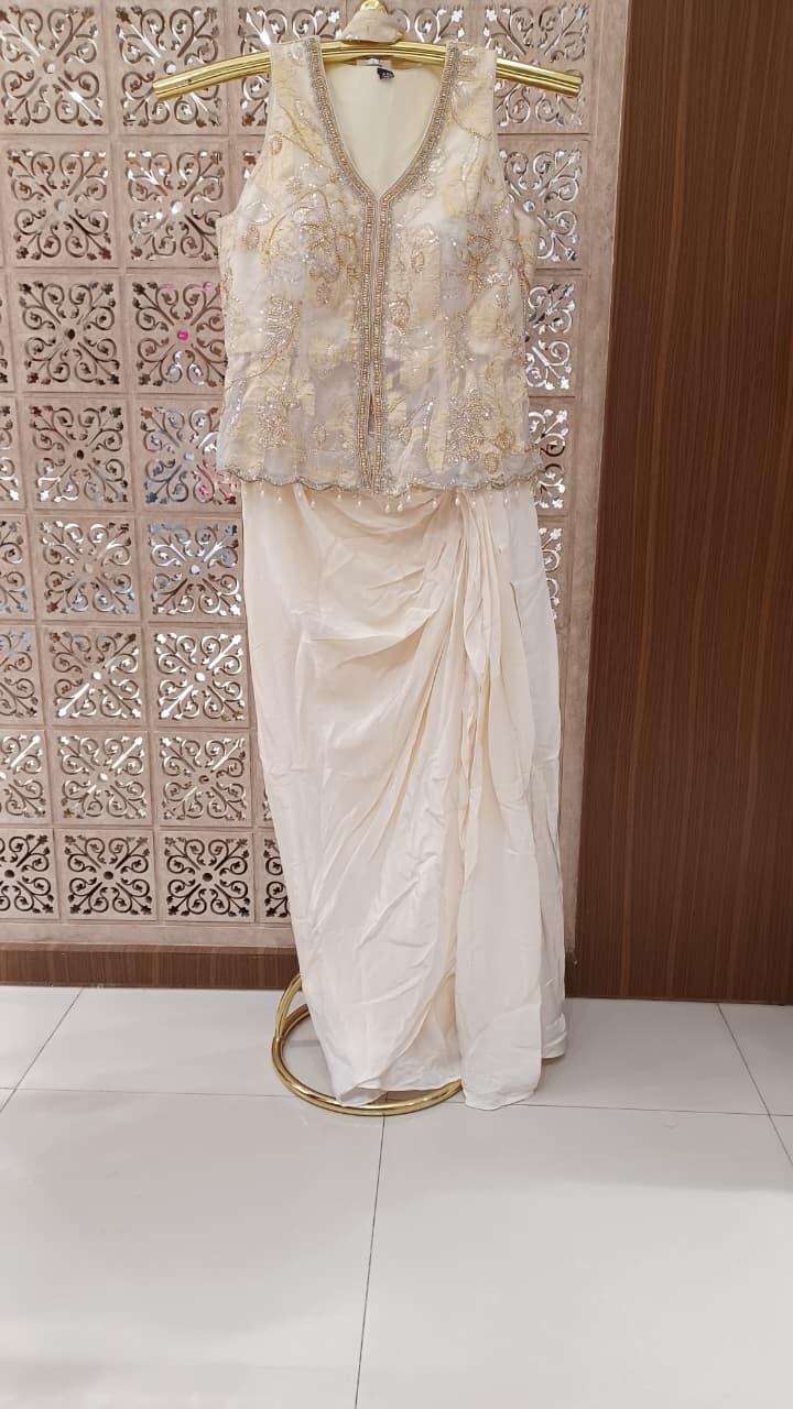 Indo-western, Mid length, Party wear, Tulip Skirt