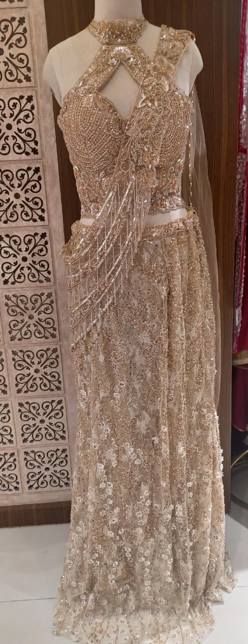 Pre-draped Saree, Cocktail, Sangeet, Reception Wear & Party wear