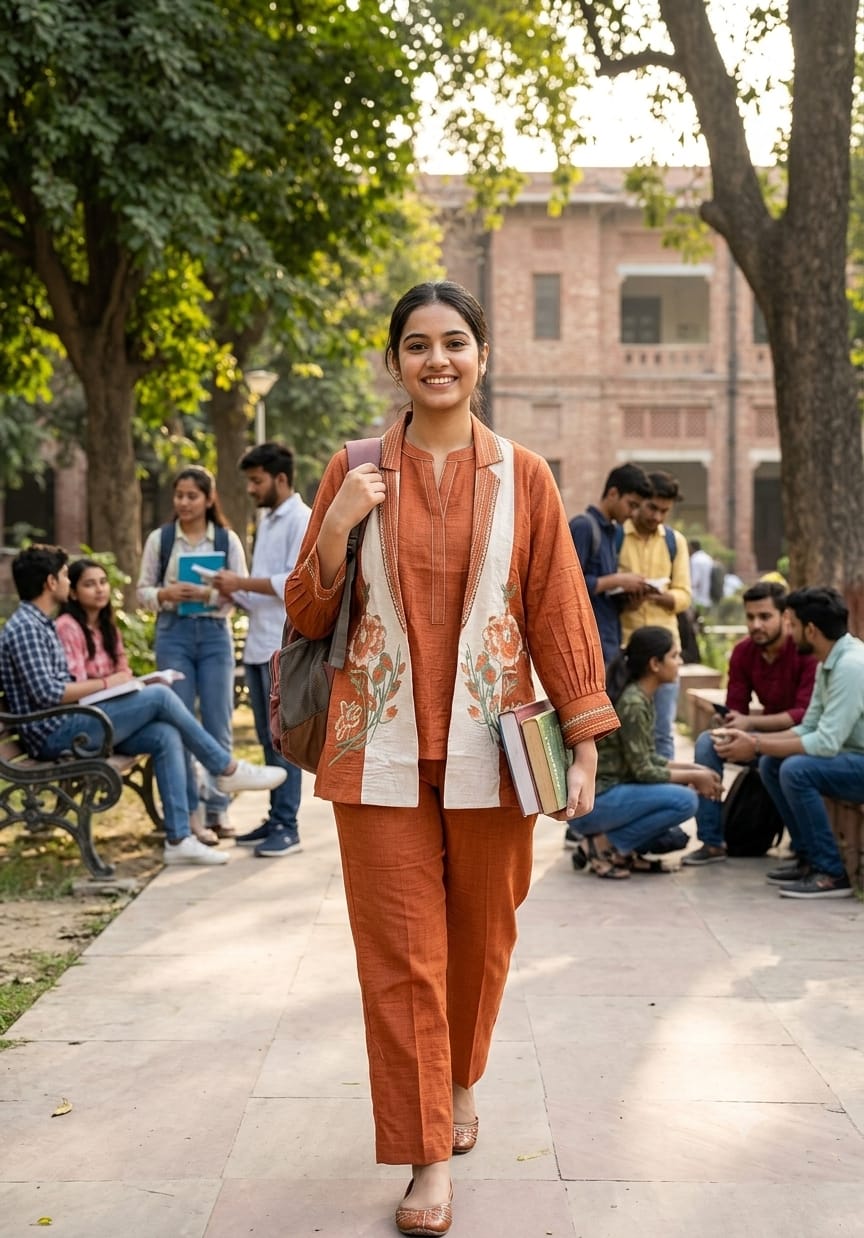 CASUAL WEAR CORD SET WITH JACKET