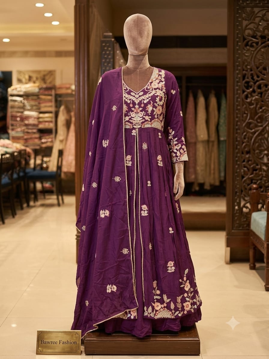 PARTY WEAR ANARKALI DRESS