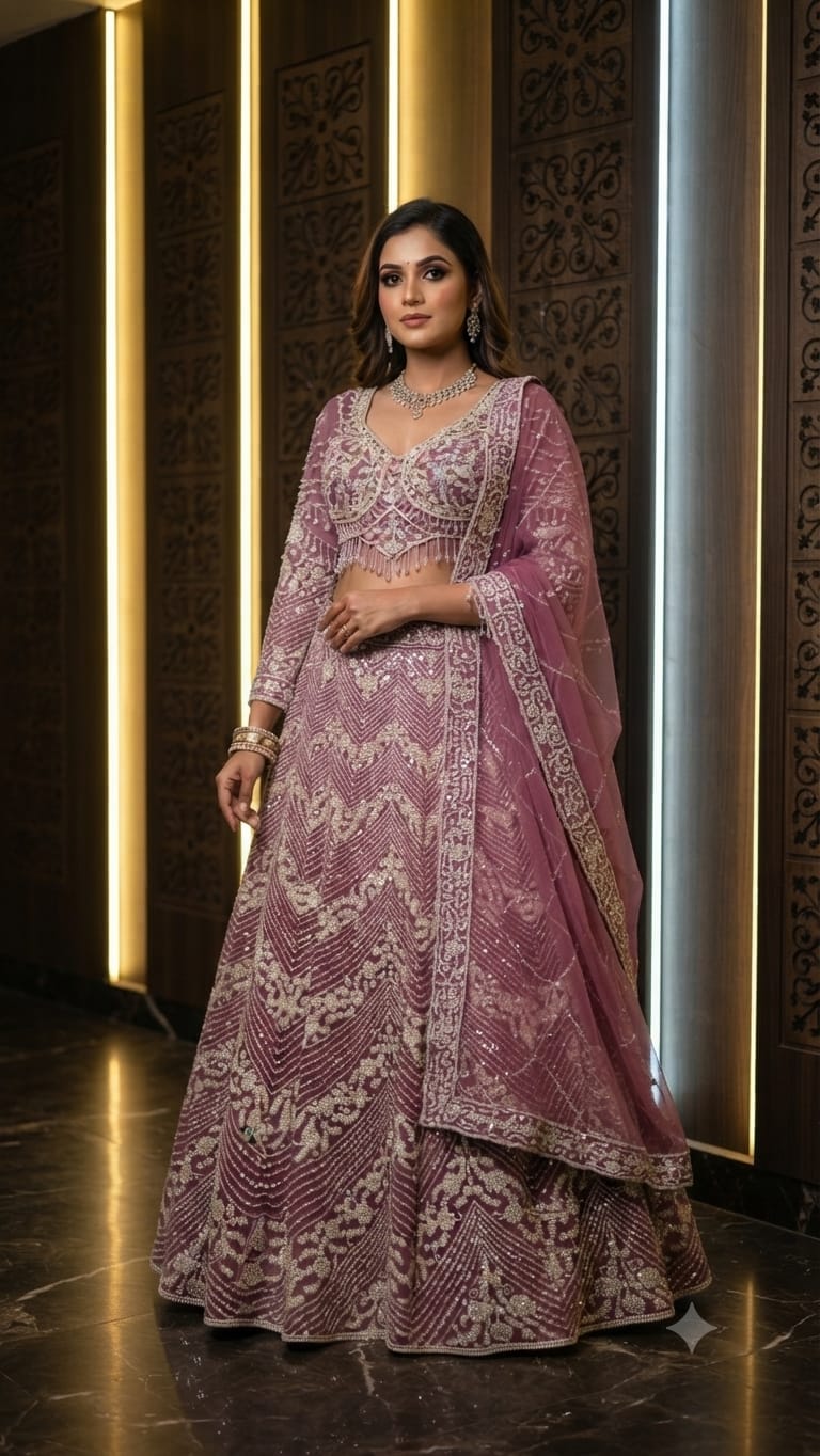 LUCKHNAVI FRONT SLIT CUT ANARKALI DRESS,EVENING,FESTIVE,TRADITIONAL WE – Bawree