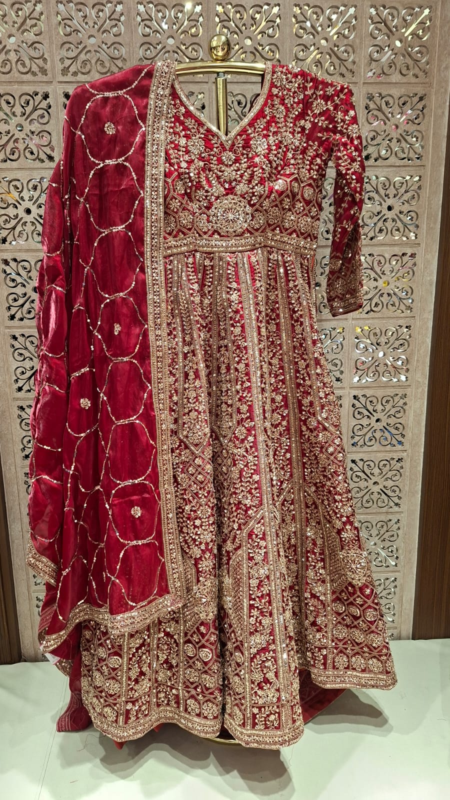 BRIDAL AND RECEPTION WEAR GOWN