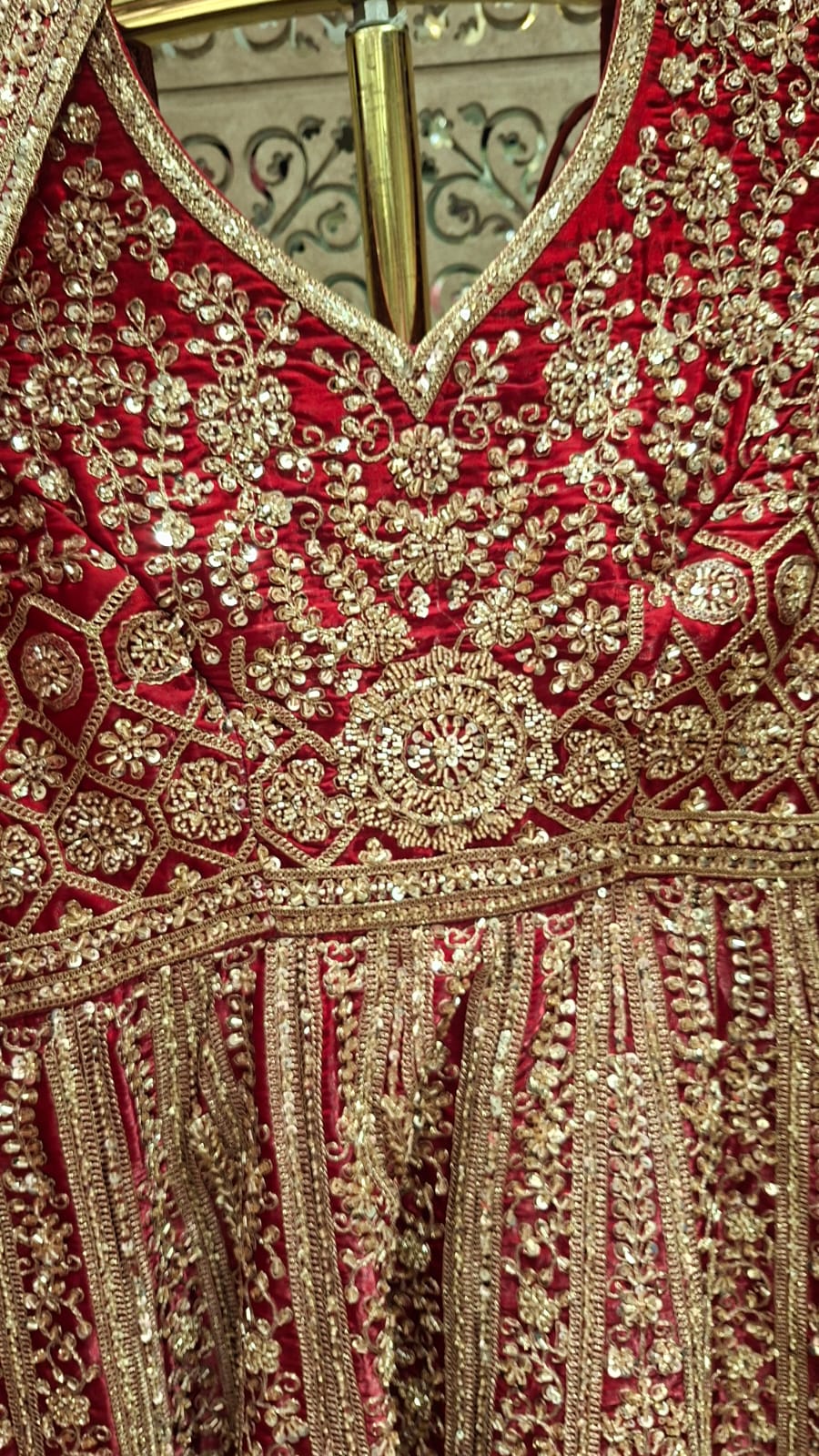 BRIDAL AND RECEPTION WEAR GOWN