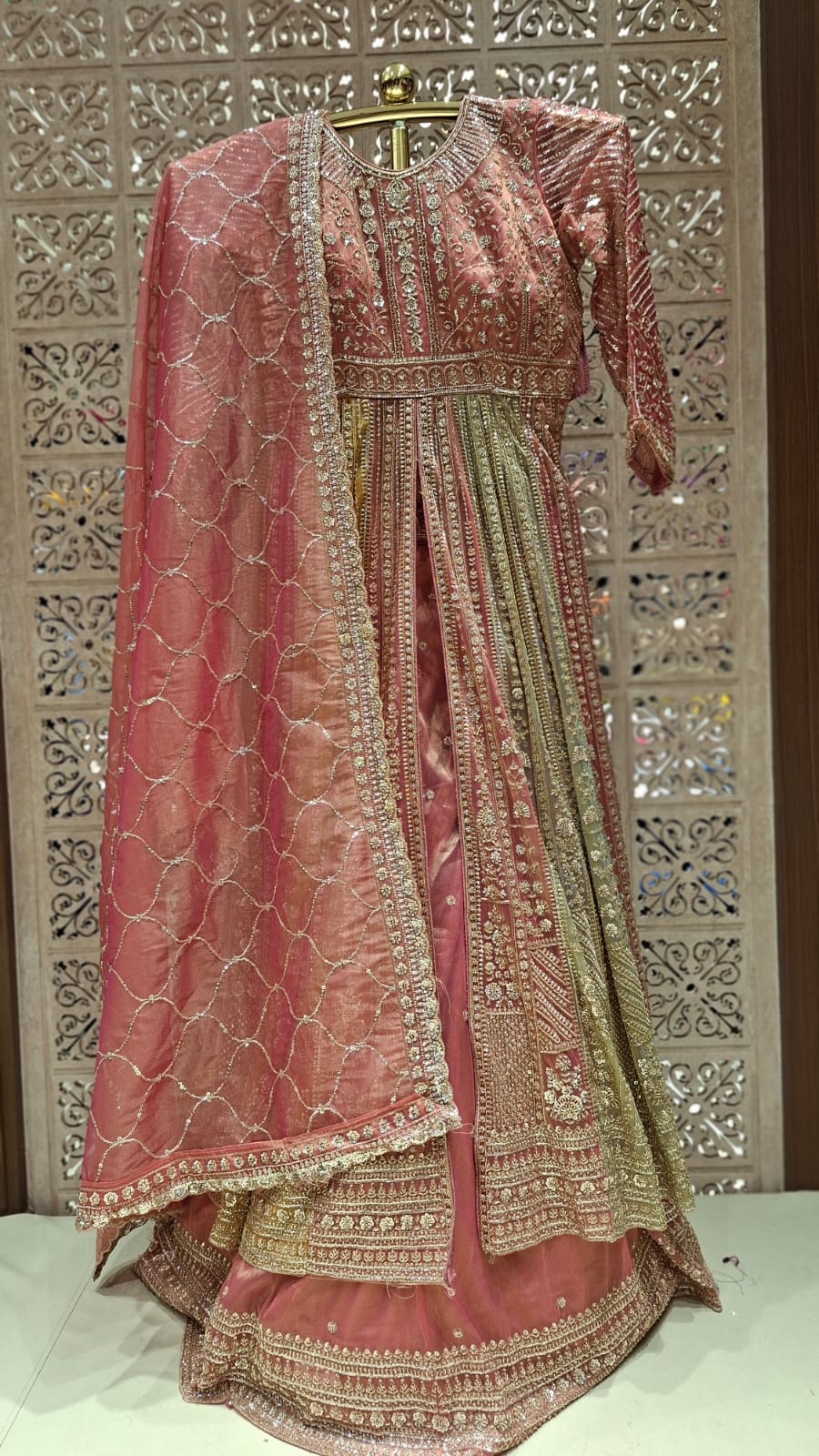 RECEPTION AND ENGAGEMENT WEAR LEHENGA CHOLI