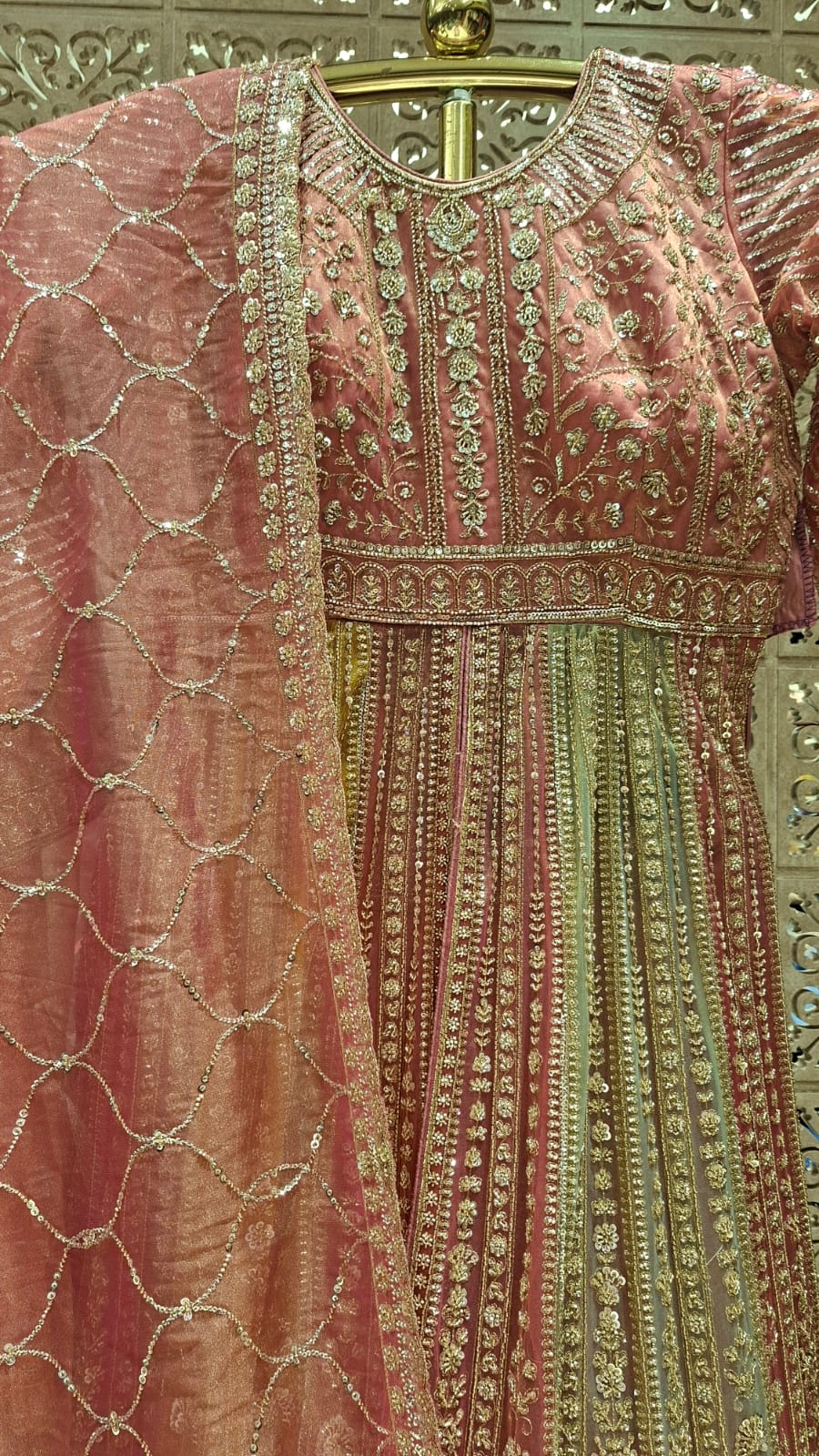 RECEPTION AND ENGAGEMENT WEAR LEHENGA CHOLI