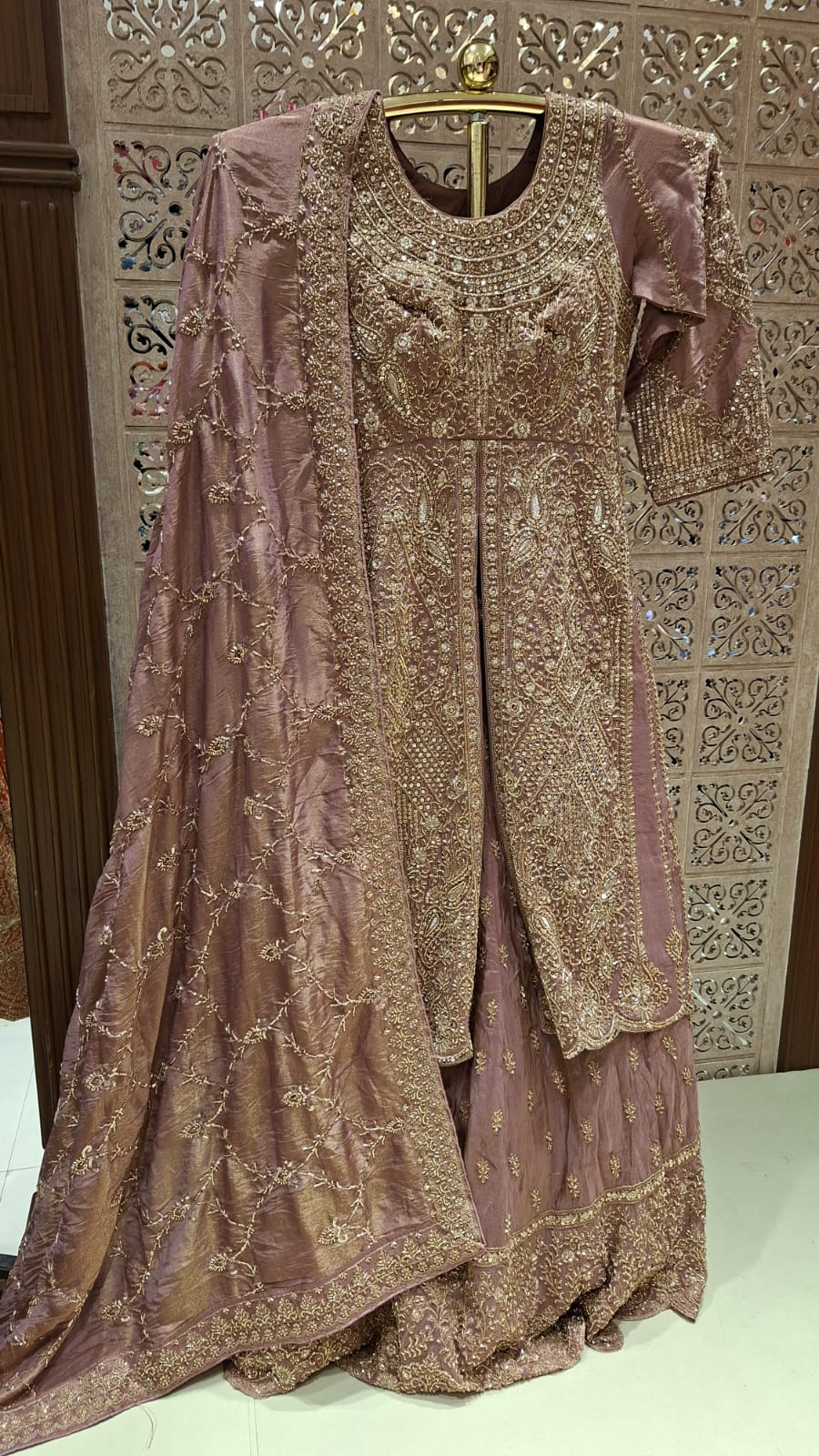 RECEPTION AND ENGAGEMENT WEAR LEHENGA CHOLI
