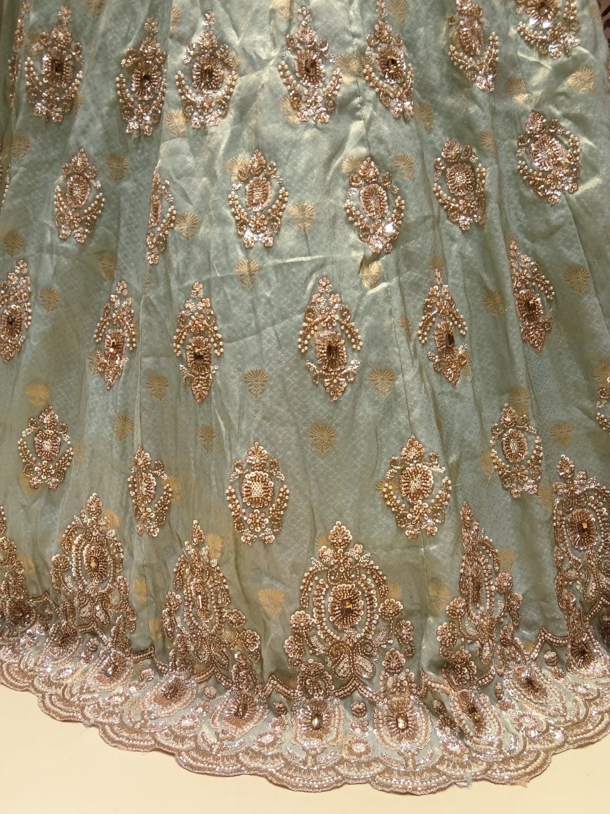 RECEPTION AND ENGAGEMENT WEAR LEHENGA CHOLI