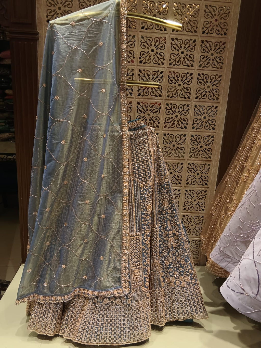 ENGAGEMENT AND RECEPTION WEAR LEHENGA CHOLI