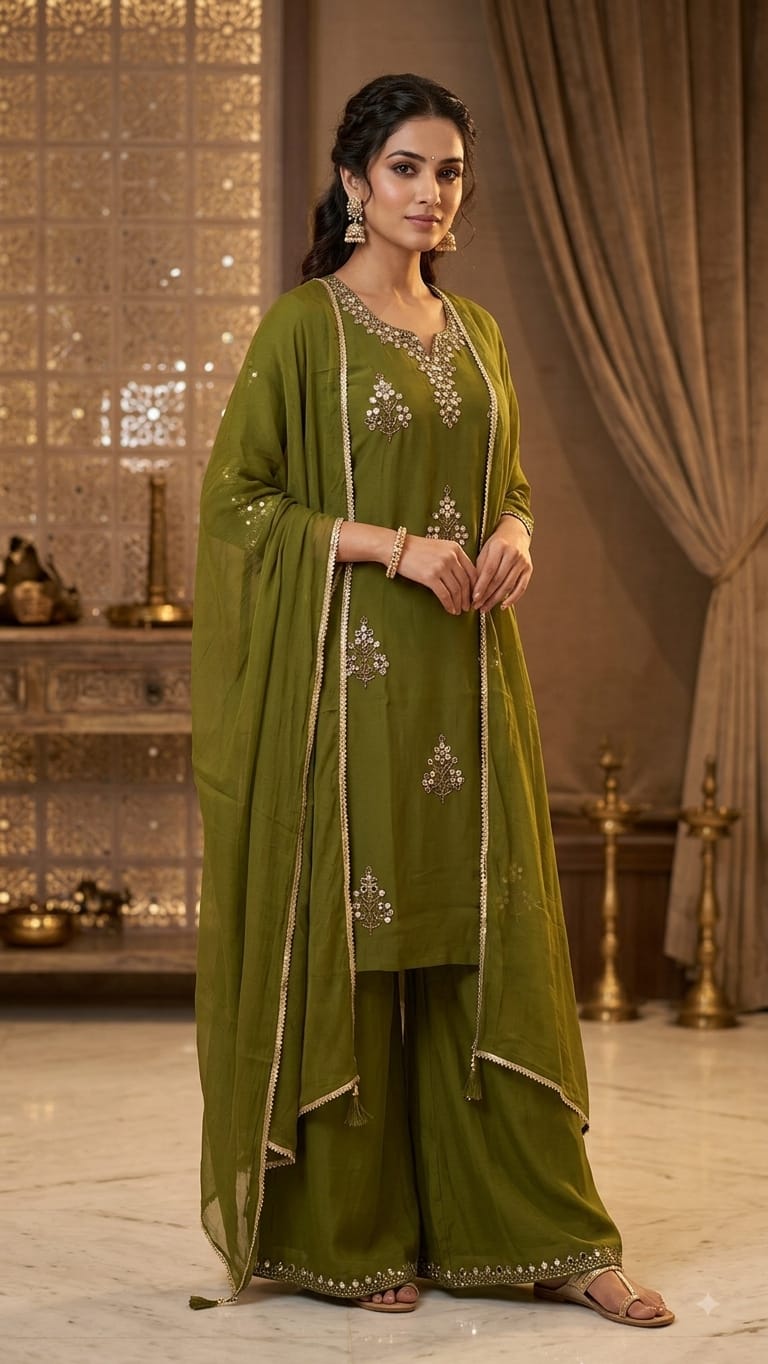 MEHANDI,HALDI FUNCTION WEAR KURTA SUIT