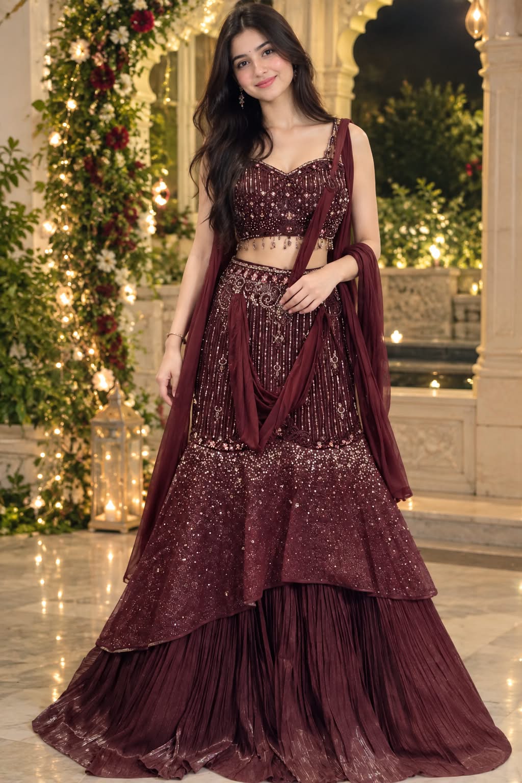 Met gala, mermaid-cut, fish-cut, sangeet nights, cocktail galas, reception parties, and modern bridal celebrations