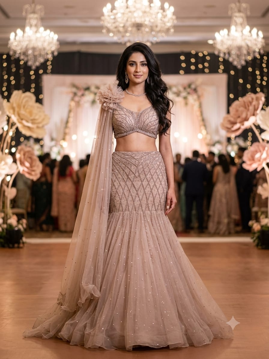Cocktail evenings, Sangeet galas, grand wedding receptions, and engagement ceremonies
