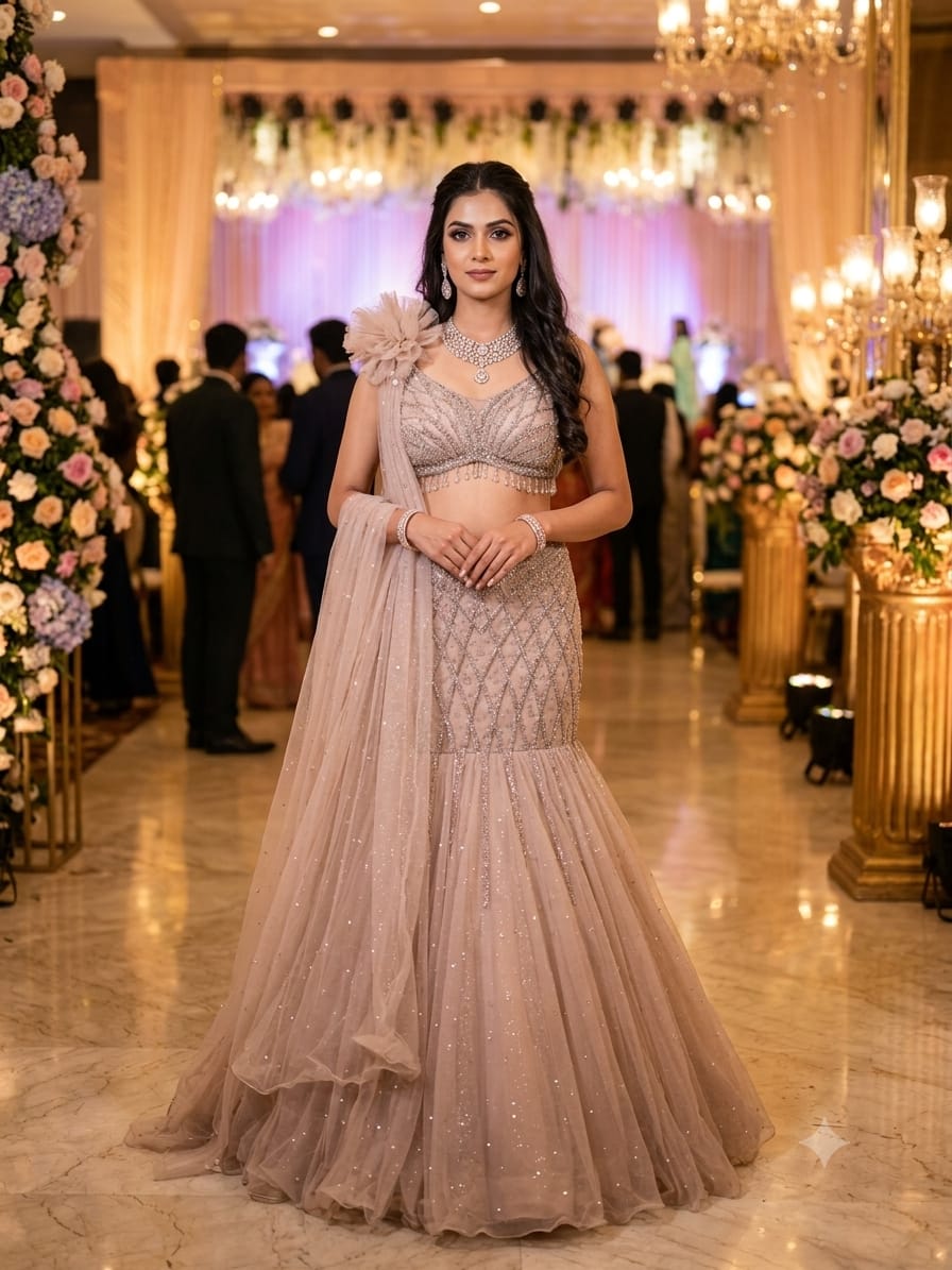 Cocktail evenings, Sangeet galas, grand wedding receptions, and engagement ceremonies