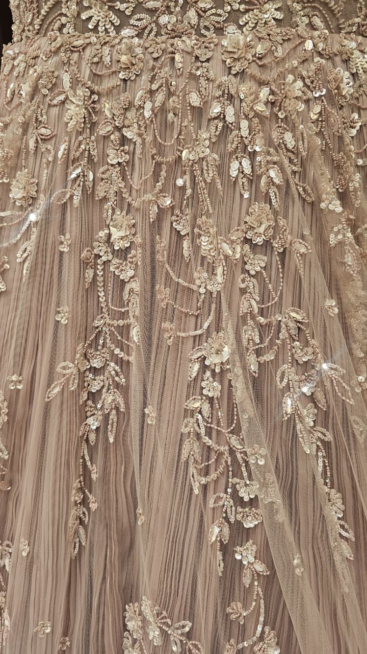 Weddings, receptions, engagements, bridal celebrations and evening parties, this gown combines timeless elegance with a luxurious, romantic appeal