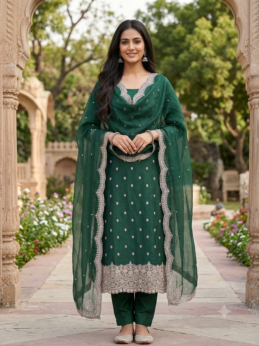 Festivals, Wedding Ceremonies, Eid celebrations, Family gatherings, Evening wear