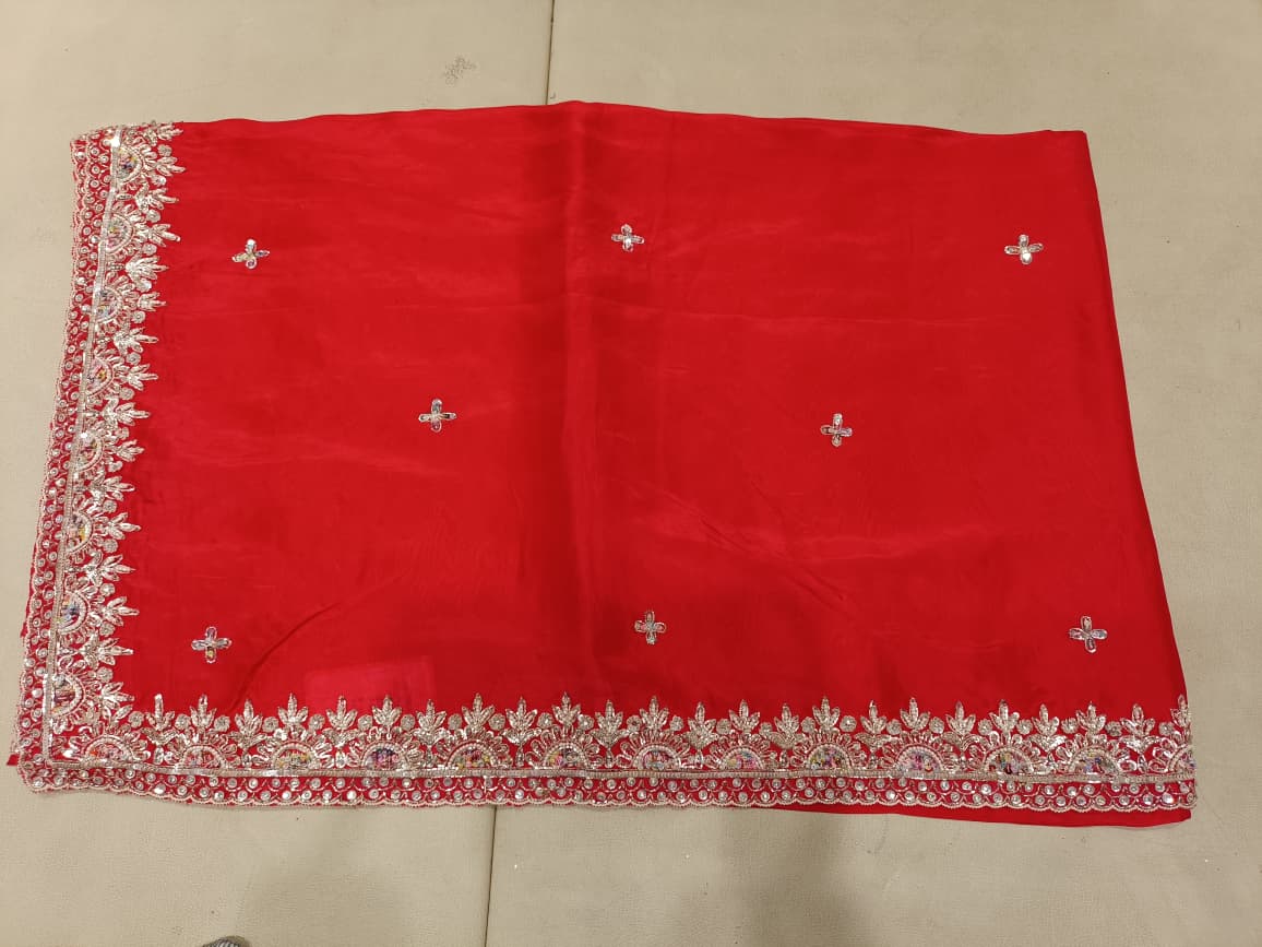 WEDDING RECEPTION FUNCTIONAL PARTY WEAR SAREE