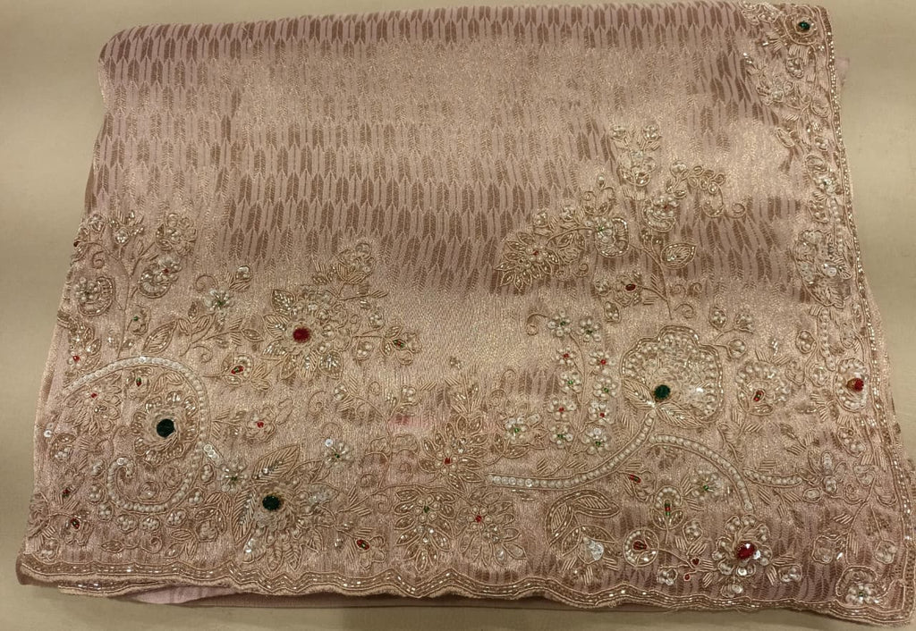 WEDDING FUNCTIONAL PARTY WEAR DESIGNER SAREE