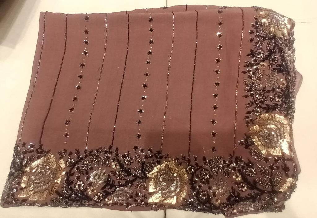 COCKTAIL RECEPTION FUNCTIONAL FESTIVE WEAR PARTY SAREE