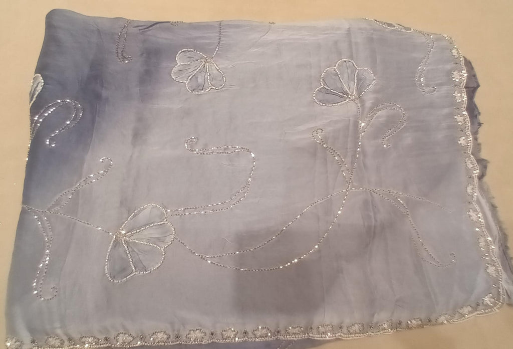 HALDI RECEPTION OUTING EVENING FUNCTIONAL PARTY WEAR SAREE