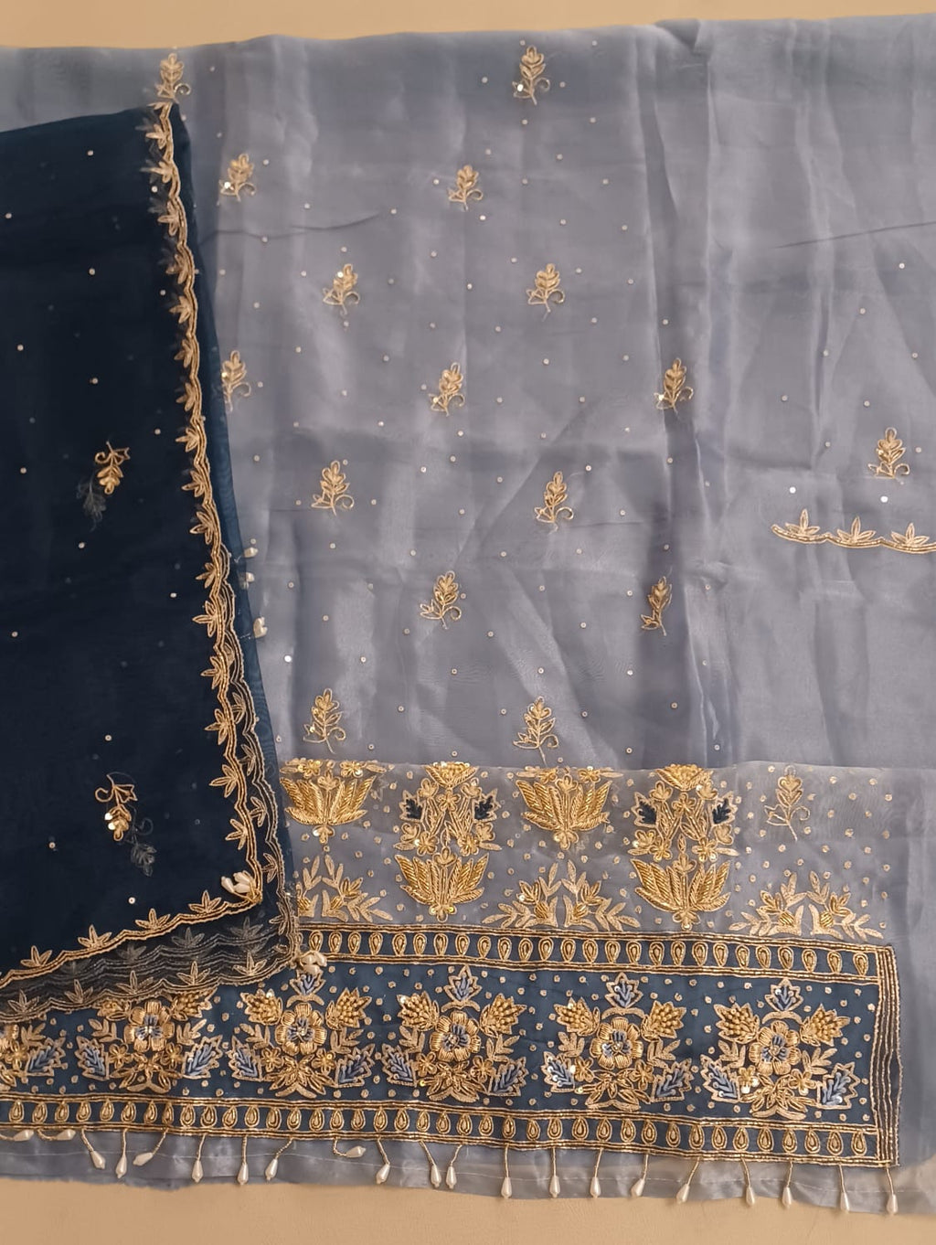 HEAVY LOOK PARTY WEAR DRESS MATERIAL