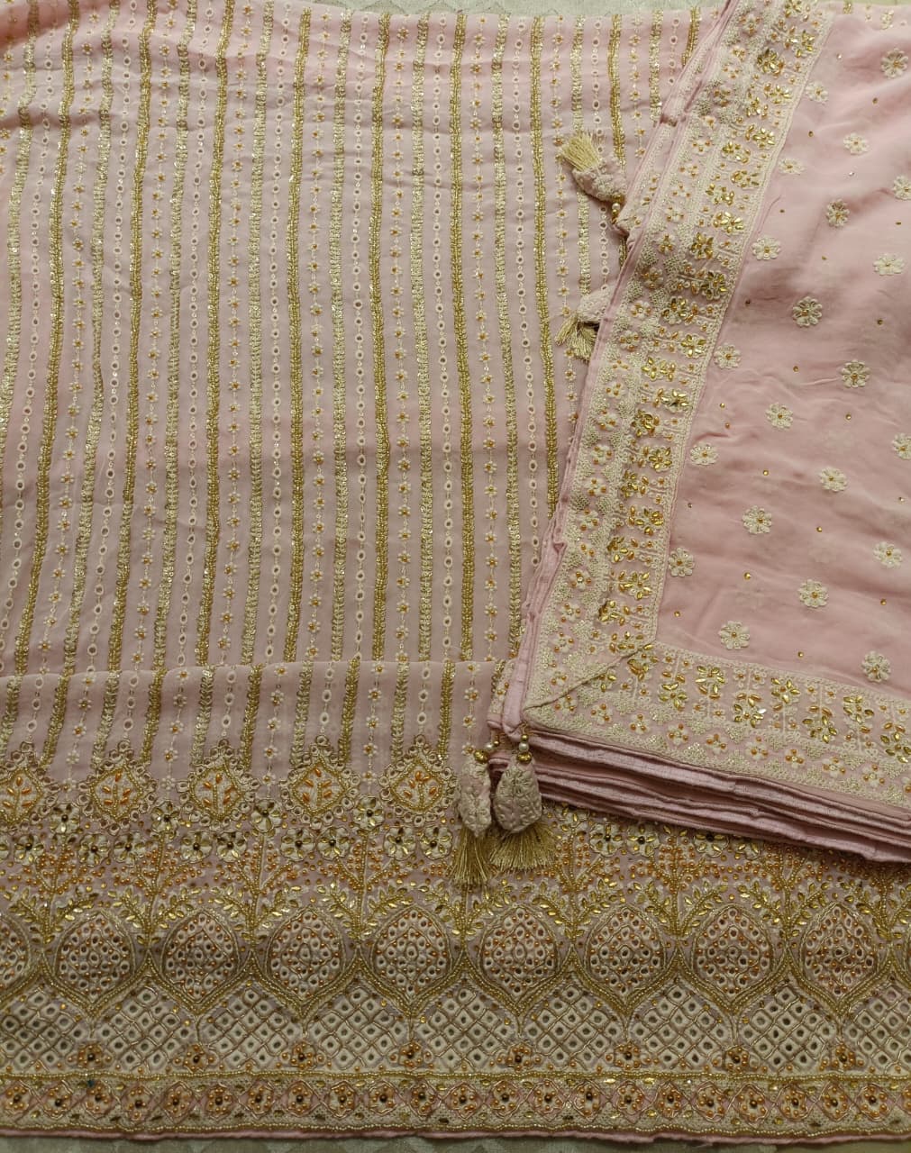 WEDDING, SPECIAL OCCASSION, FESTIVE  DRESS MATERIAL