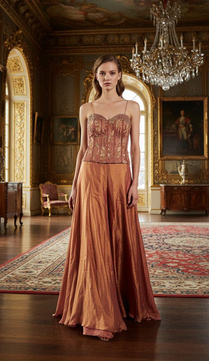 INDO-WESTERN CORSET STYLE