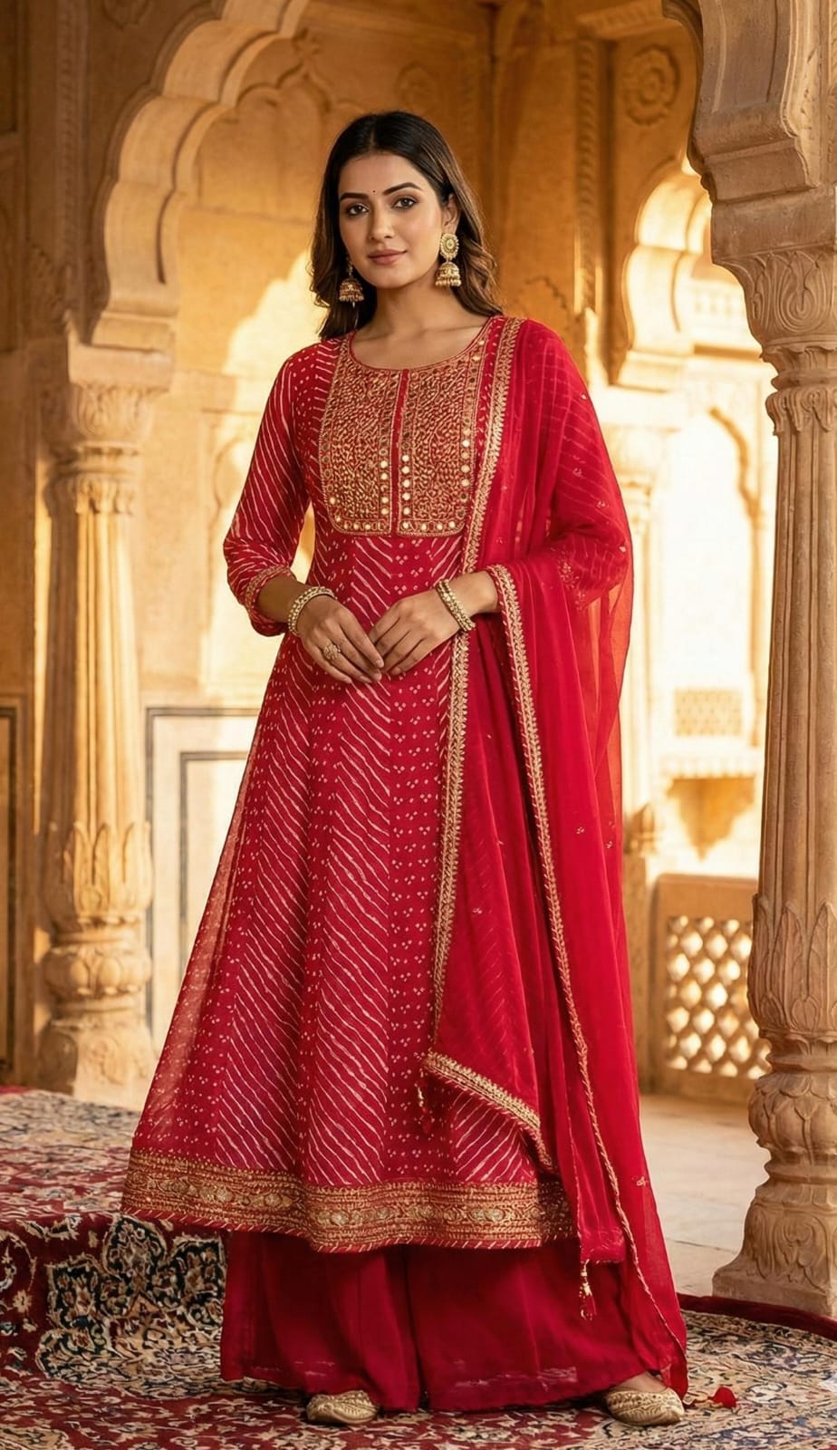 PALAZZO WITH ANARKALI STYLE DRESS SANGEET,EVENINNG CELEBRATION,FESTIVE OCCASSION , PARTY WEAR