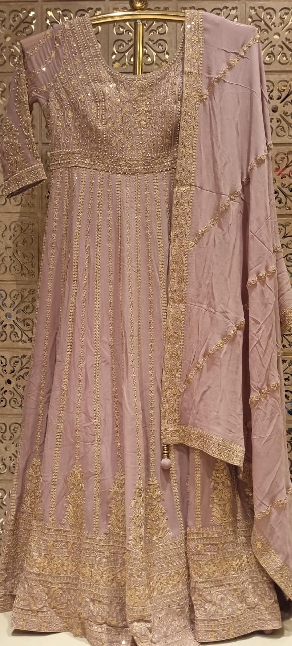 PARTY WEAR GOWN STYLE OUTFIT