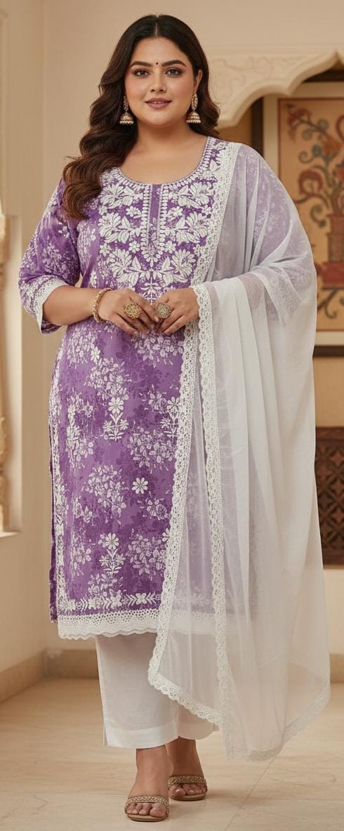 LAKHNAVI KURTA SET