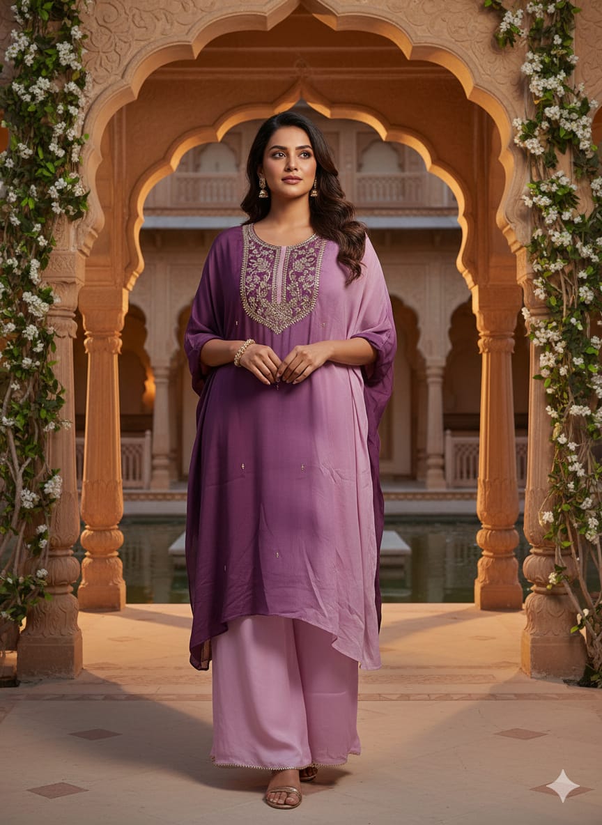 KAFTAN STYLE LOOK FESTIVE, EVENING OUTING WEAR