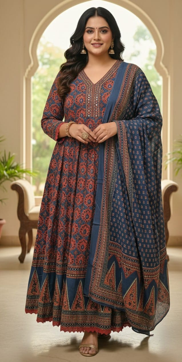 A-LINE KURTA SET CASUAL,OFFICE WEAR ,