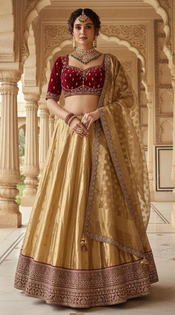 TRADITIONAL LEHENGA,SANGEET,ENGAGEMENT LEHENGA CHOLI,FUNCTIONAL,HALDI,MEHNDI