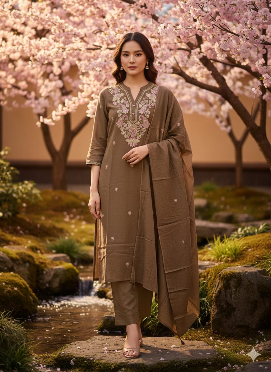 DAILY WEAR COTTON KURTA SET