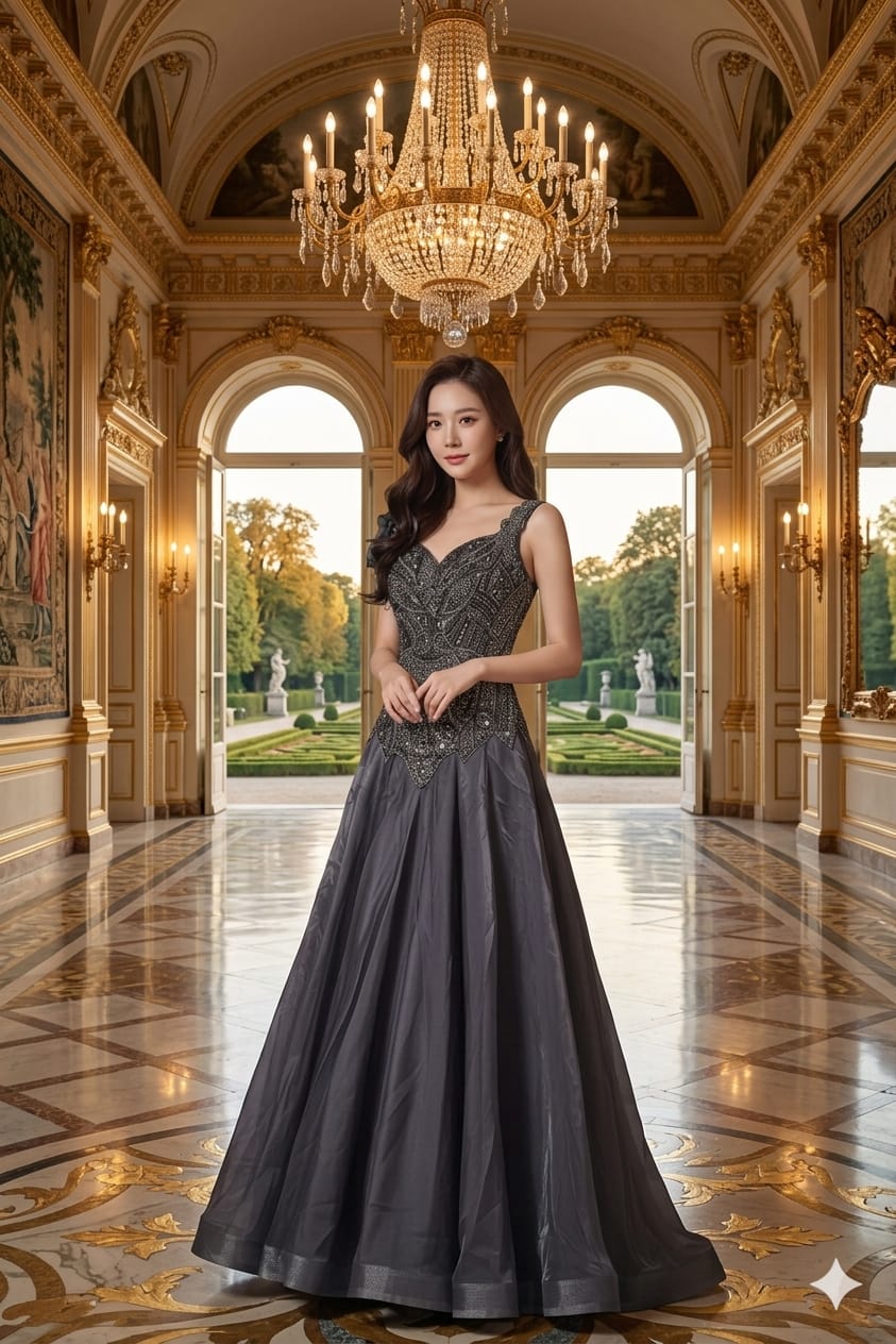 WEDDING,FUNCTIONAL RECEPTION BRIDAL GOWN