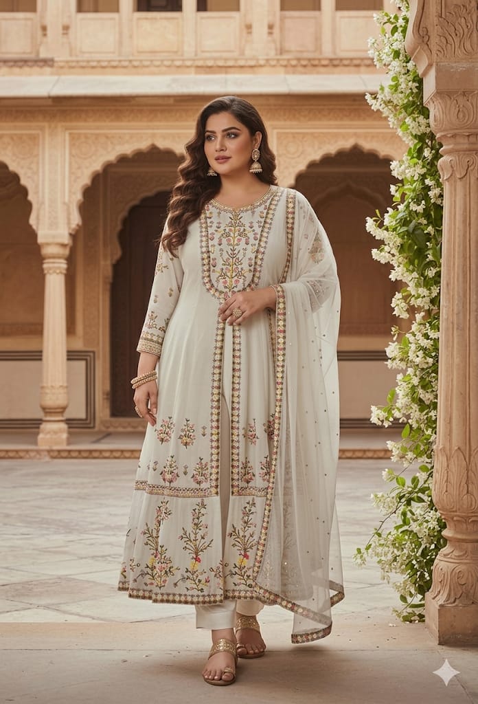 FESTIVE OCCASSION FUNCTIONAL PARTY WEAR OUTFIT