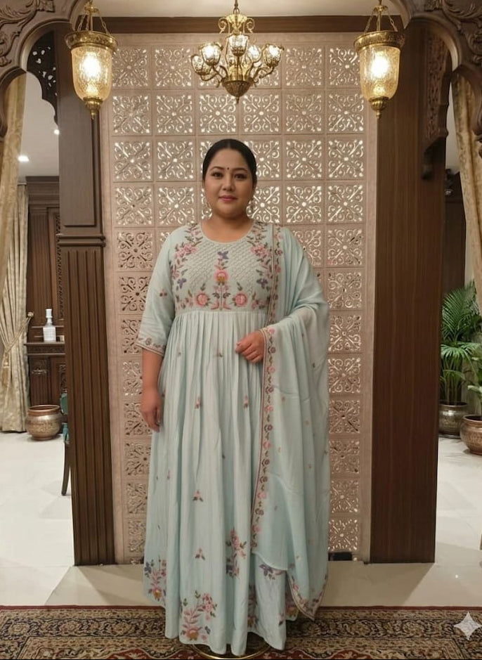 PARTY WEAR ANARKALI OUTFIT