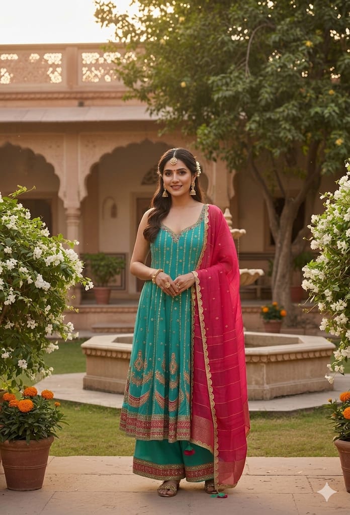 PARTY WERA ANARKALI OUTFIT