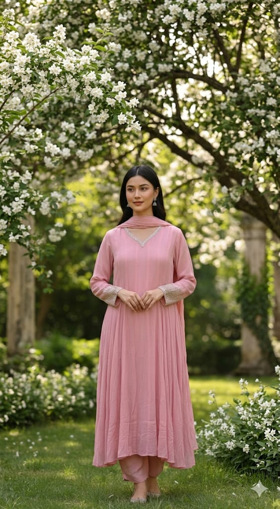 ANARKALI PARTY WEAR OUTFIT