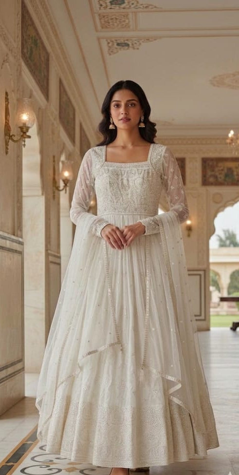 PARTY WEAR,SANGEET,FUNCTIONAL ANARKALI SUIT