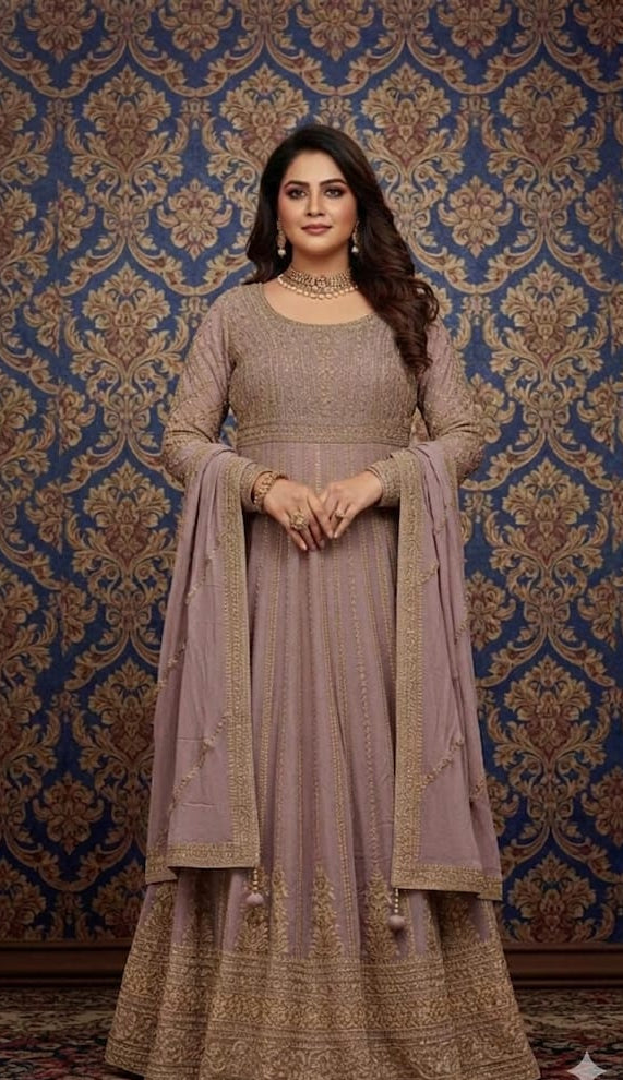 PARTY WEAR GOWN STYLE OUTFIT
