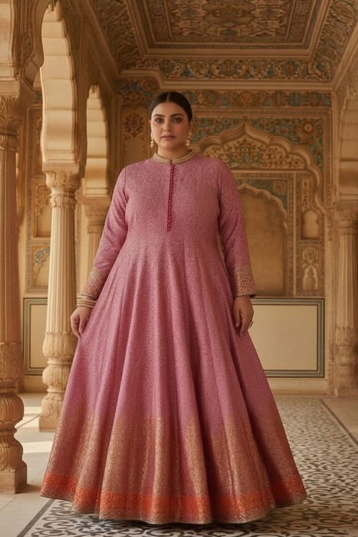 FLOOR LENGTH PARTY WEAR OUTFIT