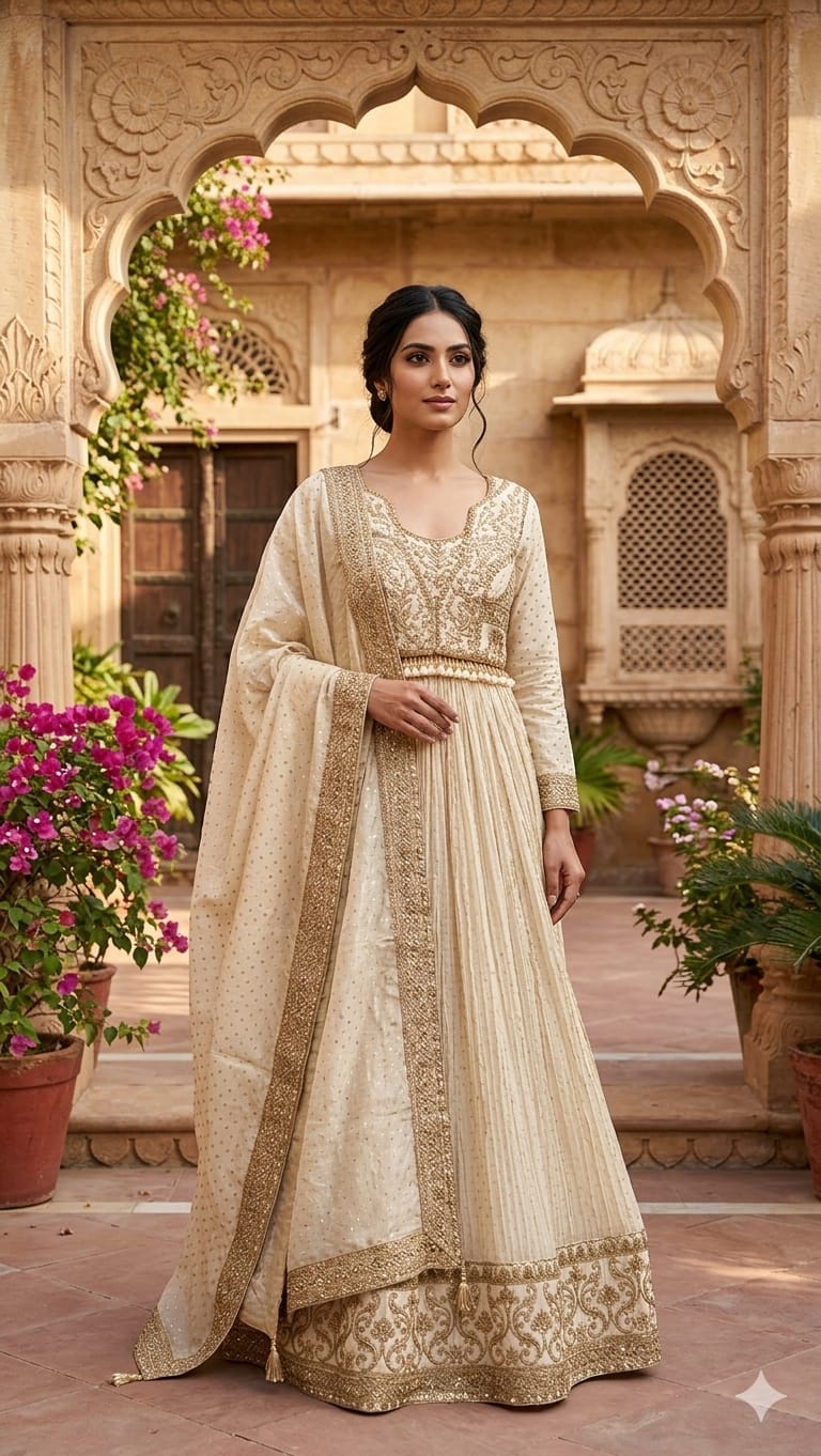 FESTIVE FUNCTIONAL OCCASSION PARTY WEAR OUTFIT