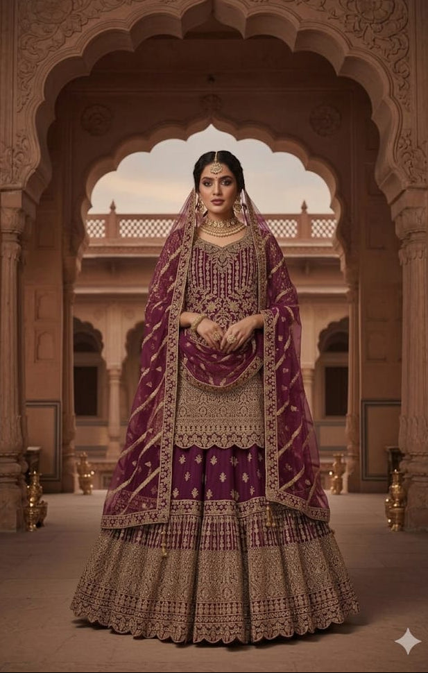 WEDDING RECEPTION  FUNCTIONAL PARTY WEAR OUTFIT