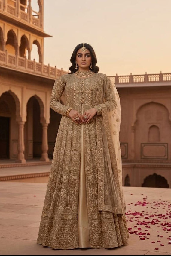 WEDDING,RECEPTION FUNCTIONAL PARTY WEAR OUTFIT