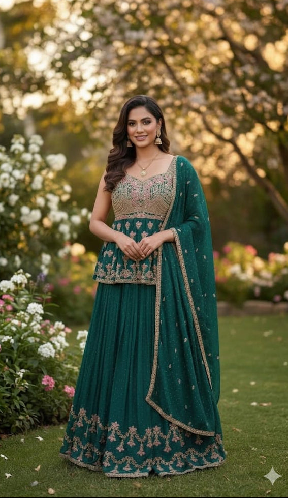 FUNCTIONAL PARTY WEAR LEHENGA