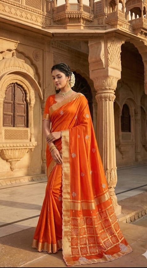 FUNCTIONAL RECEPTION FESTIVE OCCASSION SAREE
