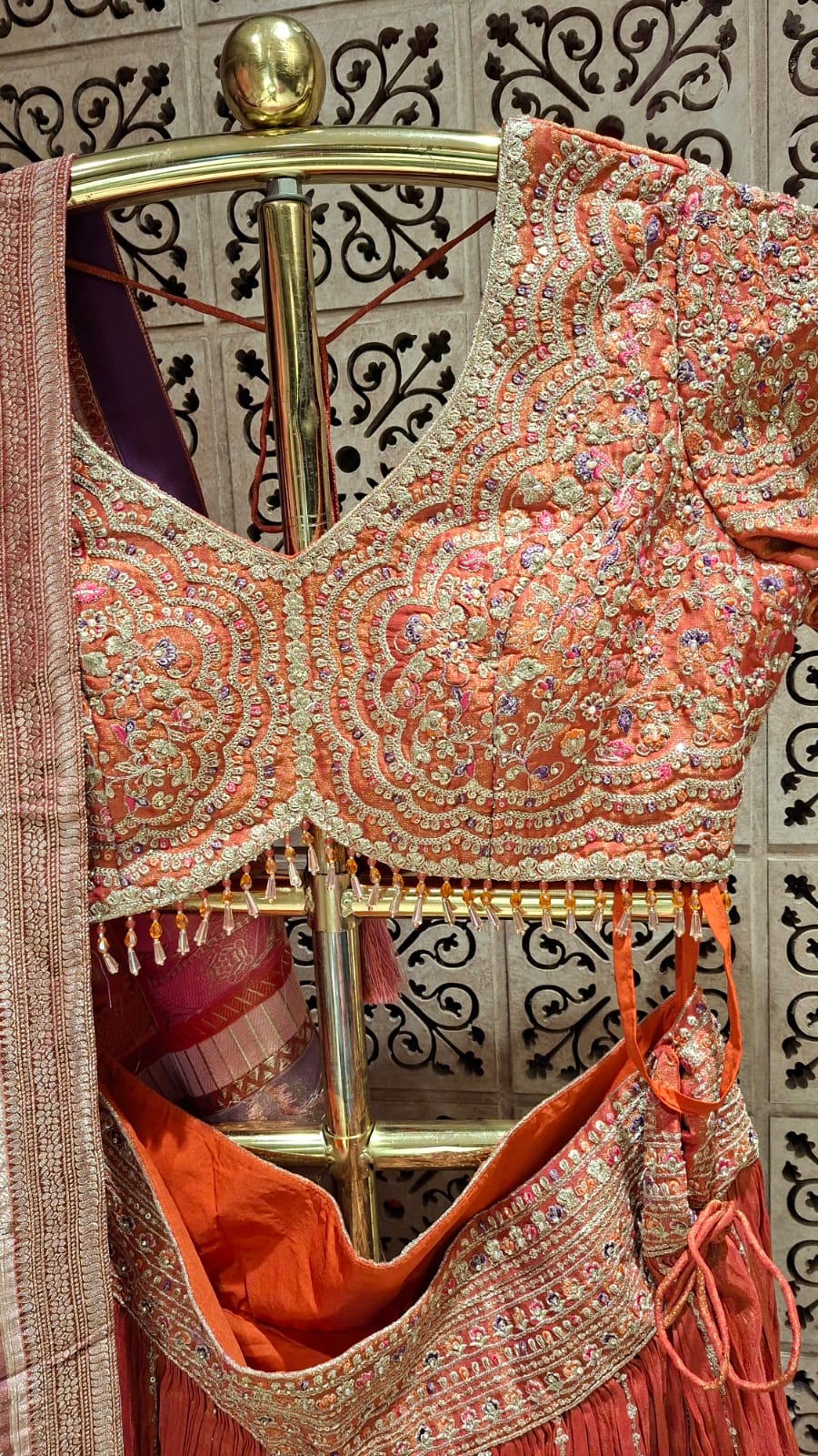 The Eternal Radiance Banarasi Lehenga Set